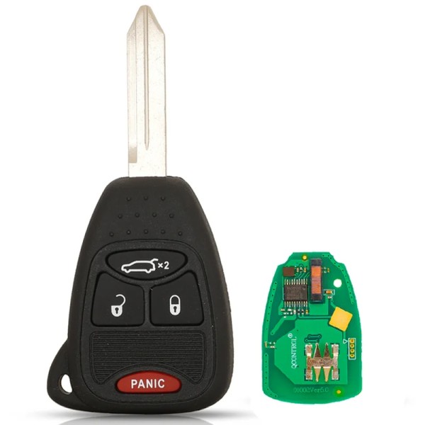 Chrysler Dodge Jeep 4 Button Key 2004-2016 For OHT692427AA / OHT692713AA